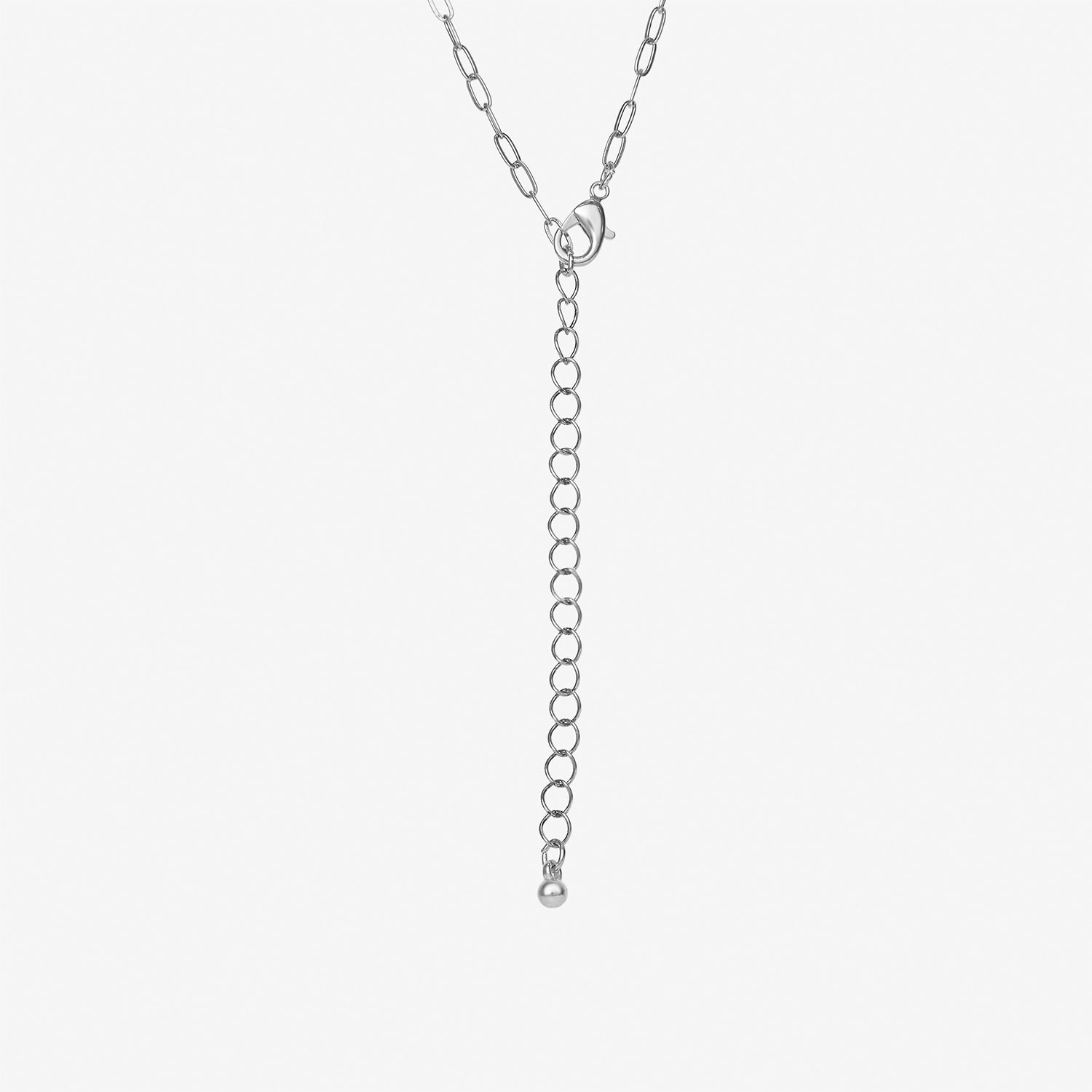 JS Jessica Simpson Womens Black Pendant Necklace