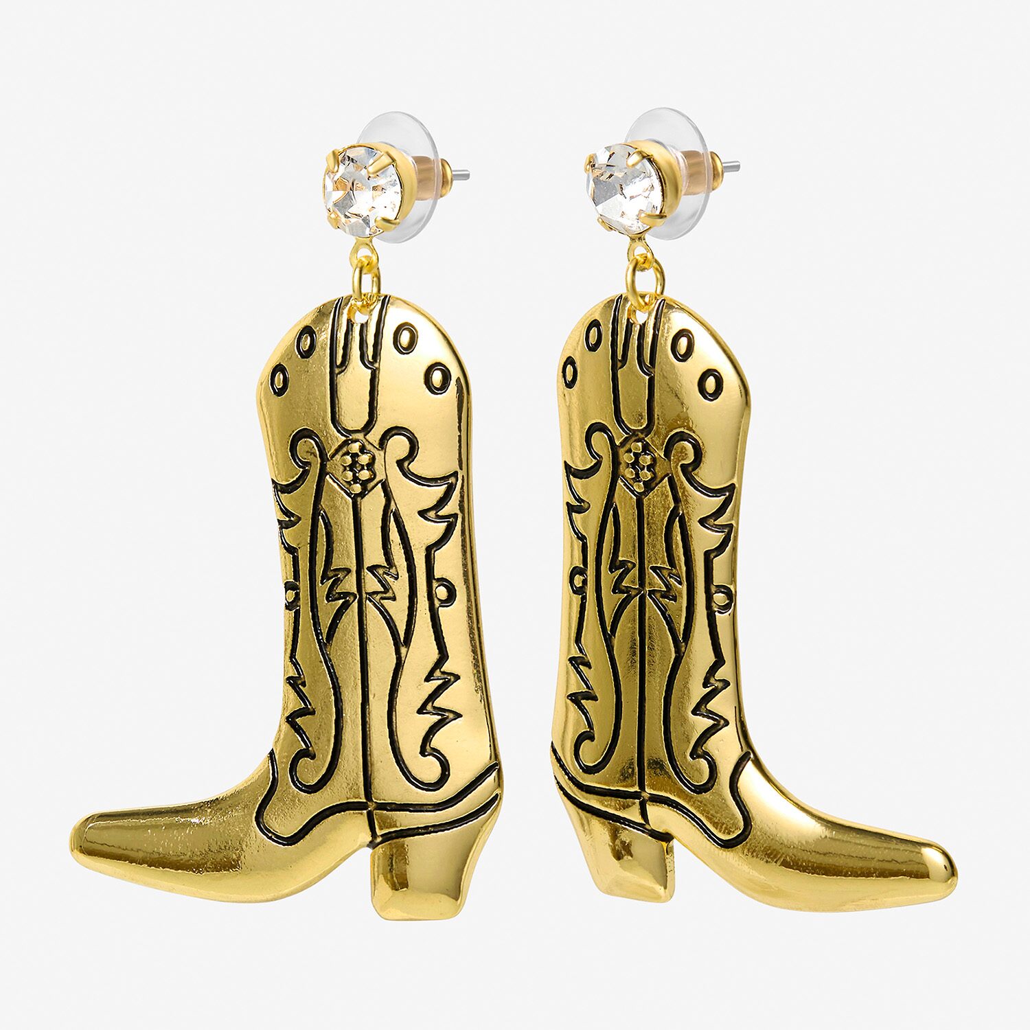 JS Jessica Simpson Womens Glass Drop Earrings