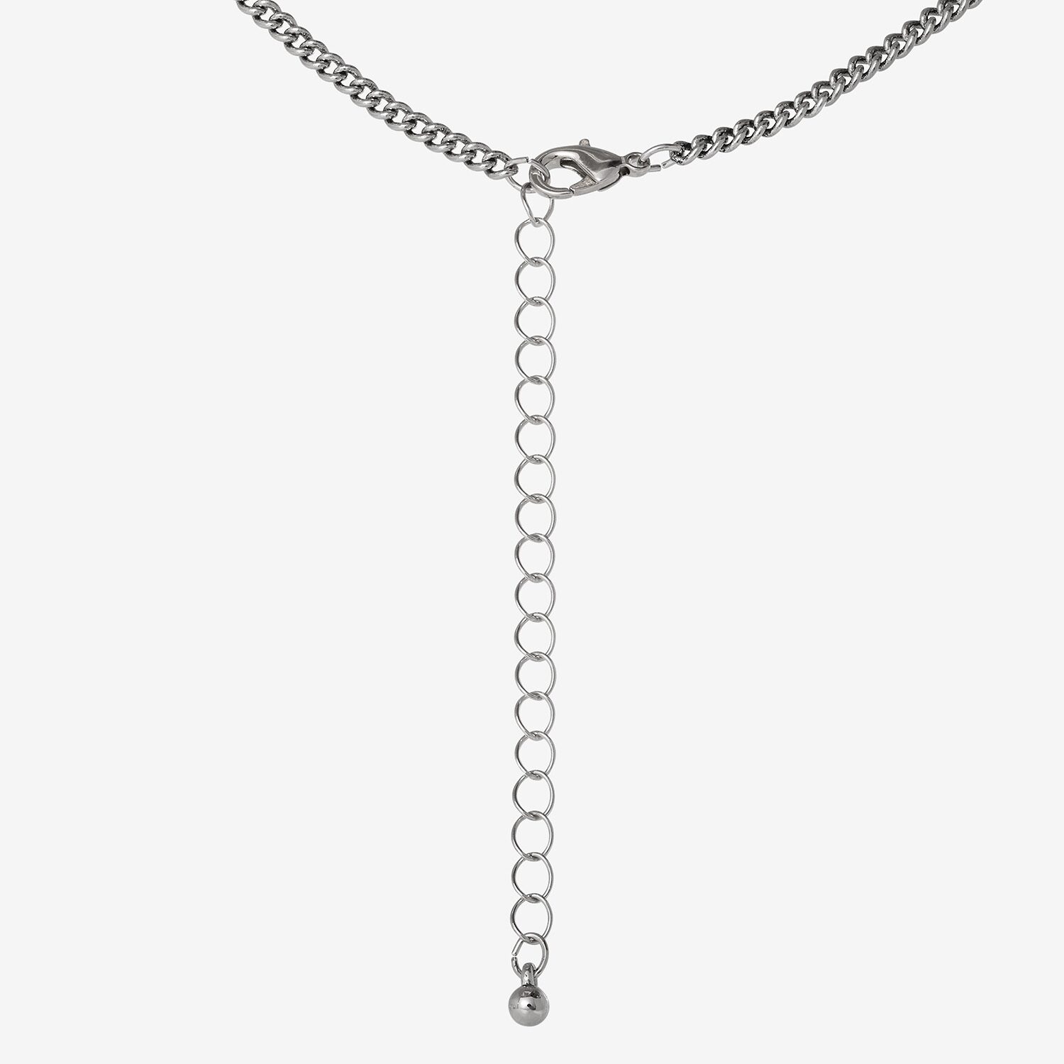JS Jessica Simpson Silver Tone Pendant Necklace & Stud Earring Womens Multi Color Glass Heart 3-pc. Jewelry Set