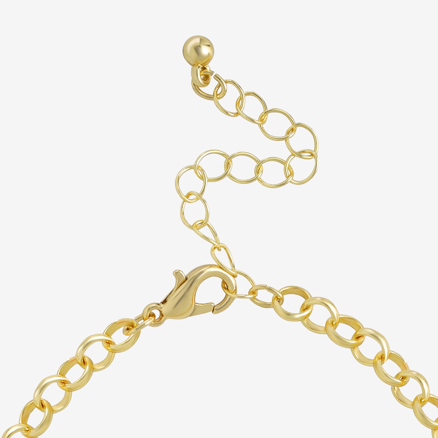 JS Jessica Simpson Gold Tone Charm Bracelet & Drop Earring Womens Crystal Heart 3-pc. Jewelry Set