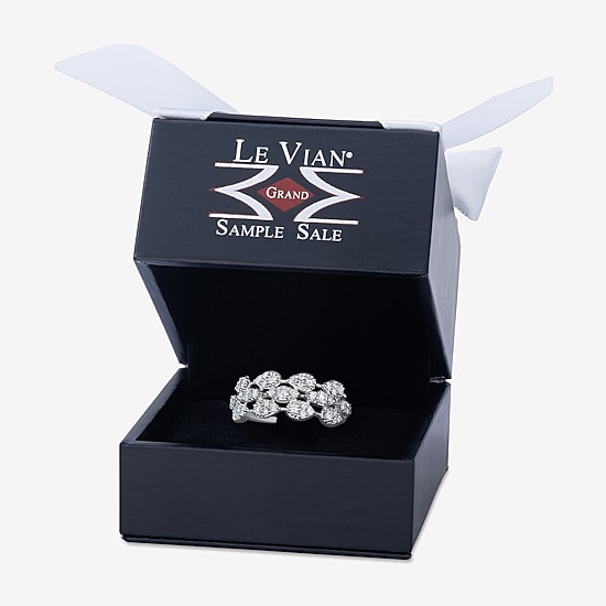 Le Vian Grand Sample Sale Le Vian Grand Sample Sale Limited Quantities! Womens 20.5MM 3/4 CT. T.W. Natural White Diamond Platinum Band