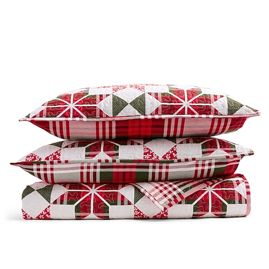 Martha Stewart North Star 3-pc. Quilt Set