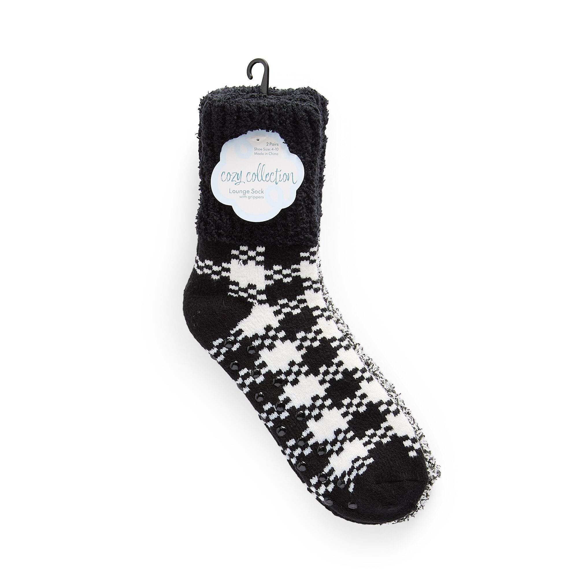 Super Soft Cozy Womens Multi-Pack 2 Pair Slipper Socks
