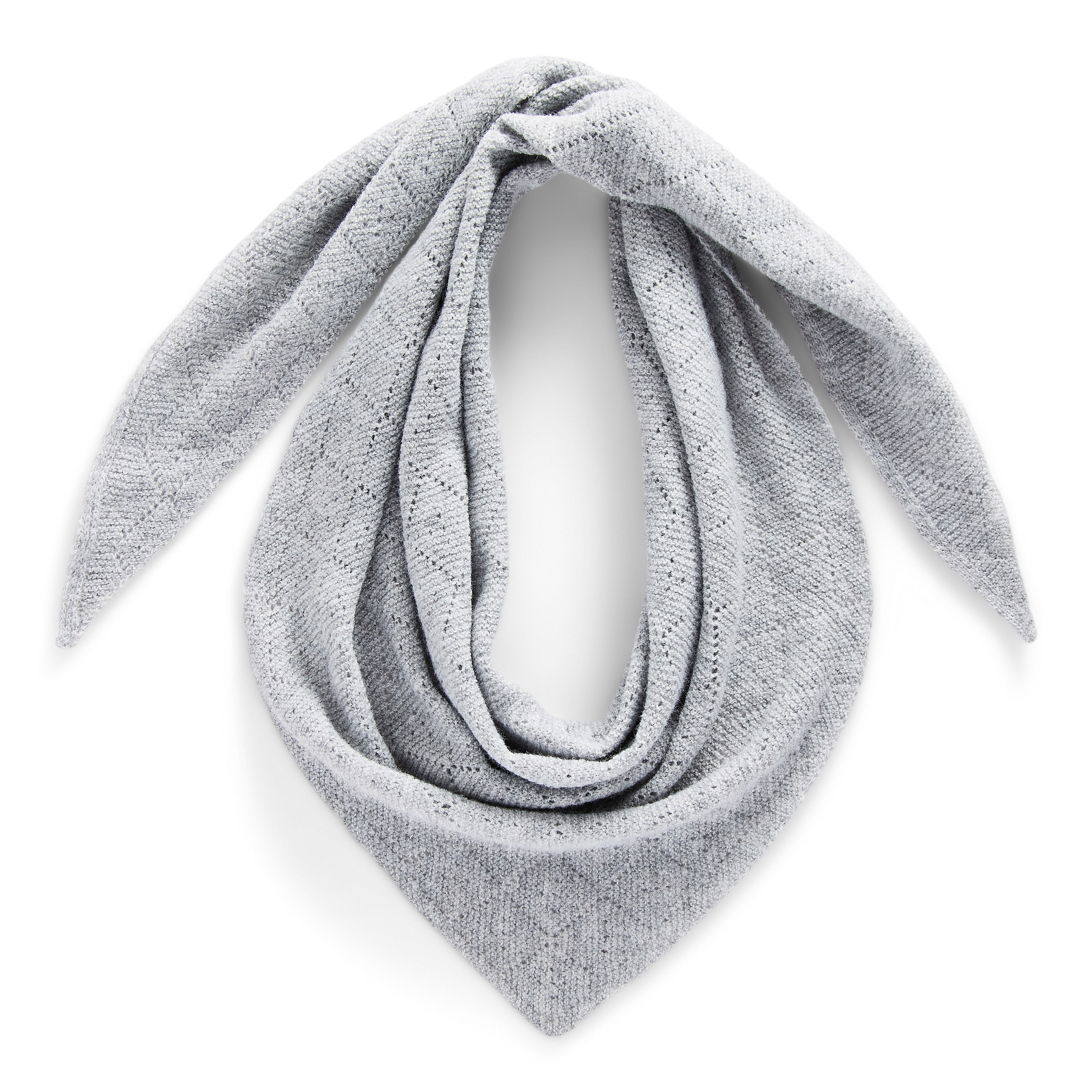 Liz Claiborne Pointelle Triangle Scarf