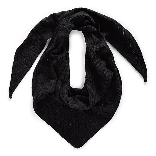 Liz Claiborne Pointelle Triangle Scarf
