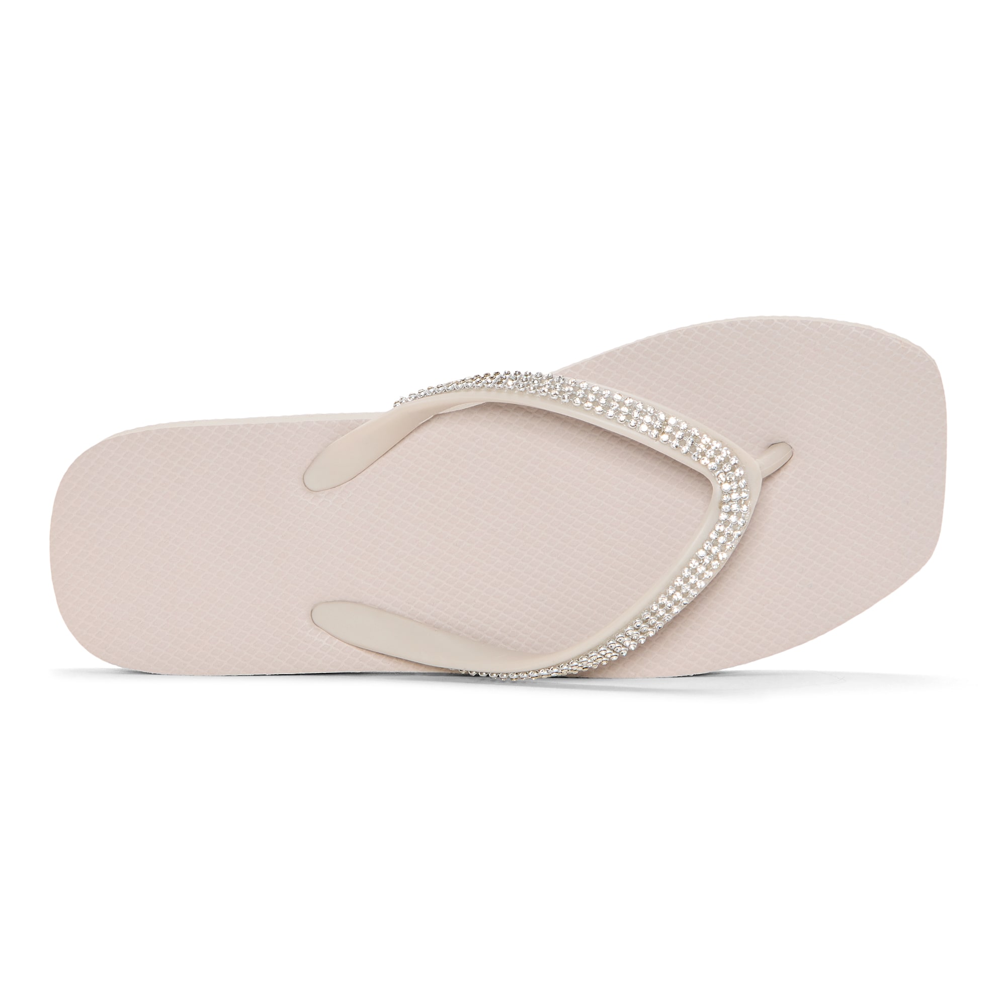 Mixit Womens Rhinestone Flip-Flops