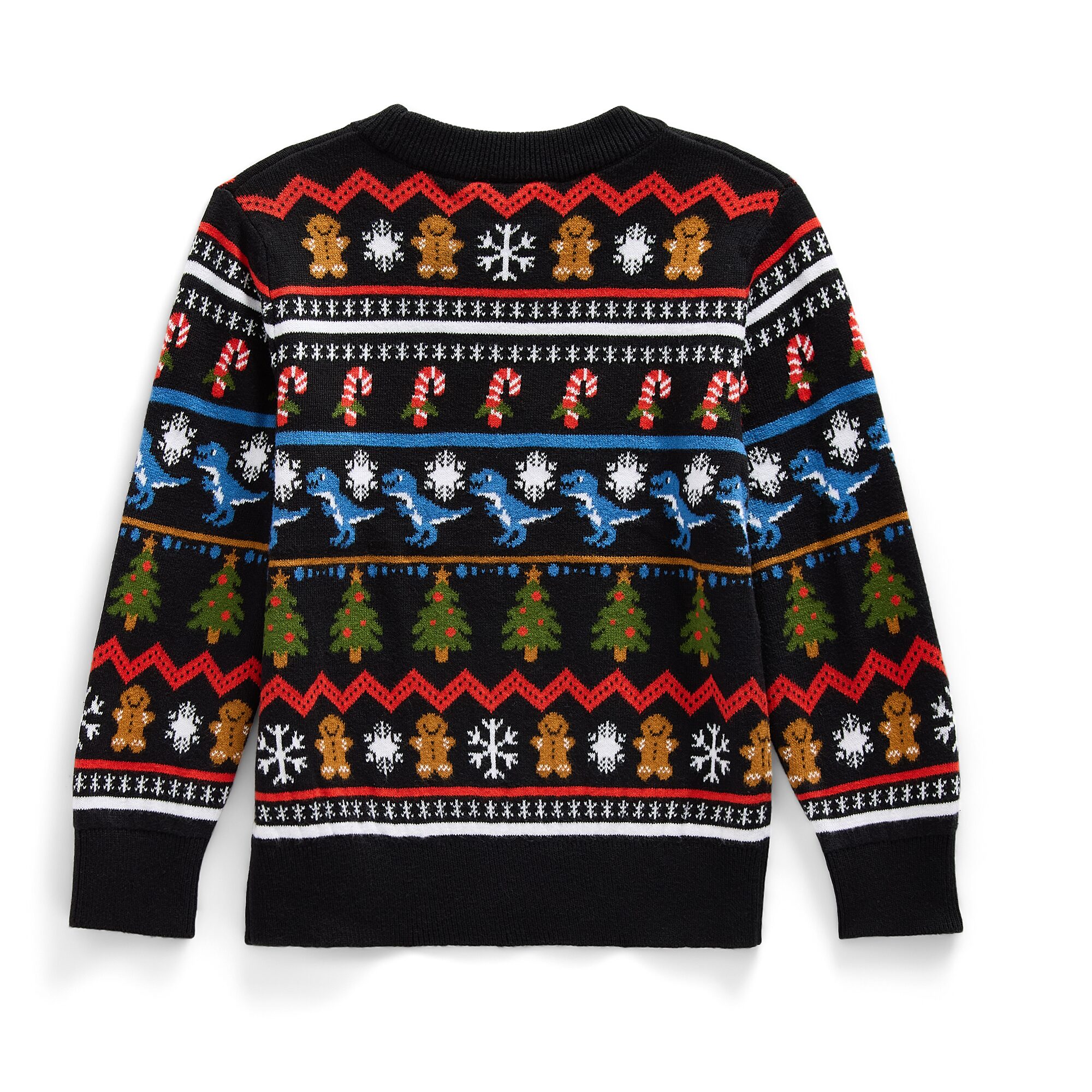 Okie Dokie Toddler & Little Boys Round Neck Long Sleeve Pullover Sweater