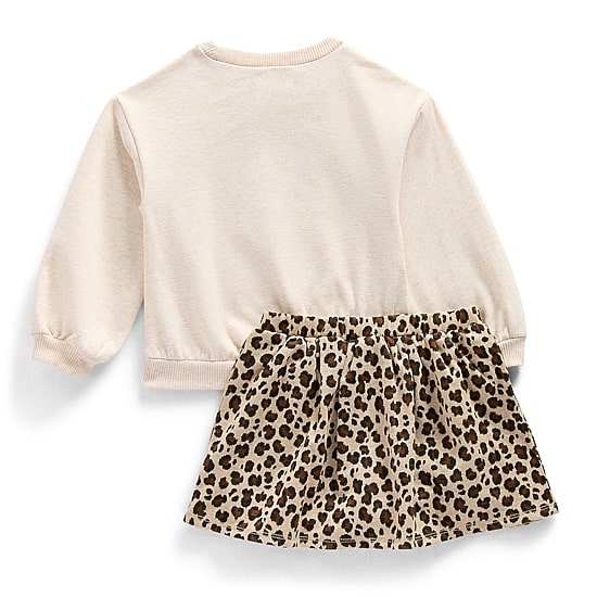 Little Lass Toddler Girls Fleece 3-pc. Skirt Set