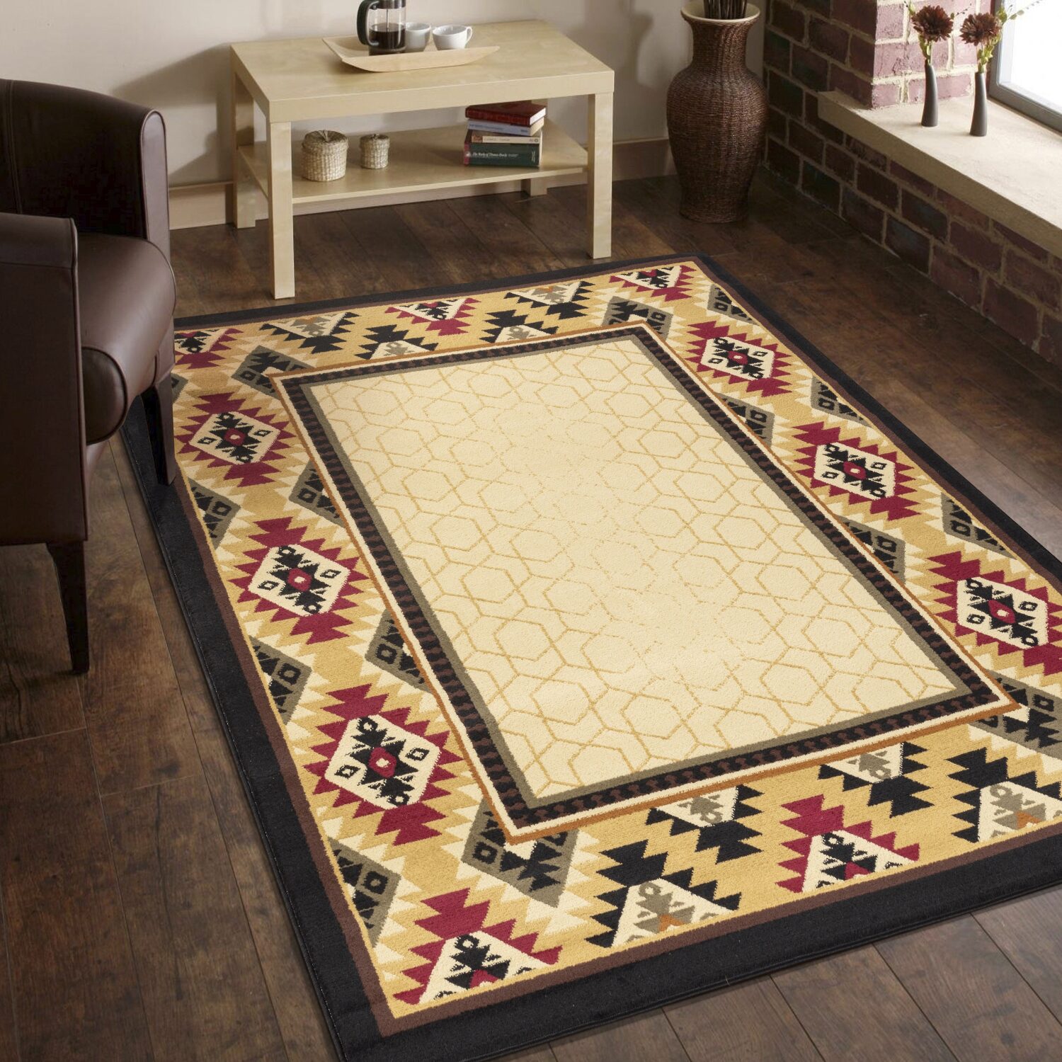 DANTE HOME DECOR DELTA HORIZON STAIN RESISTANT INDOOR RECTANGULAR AREA RUGS