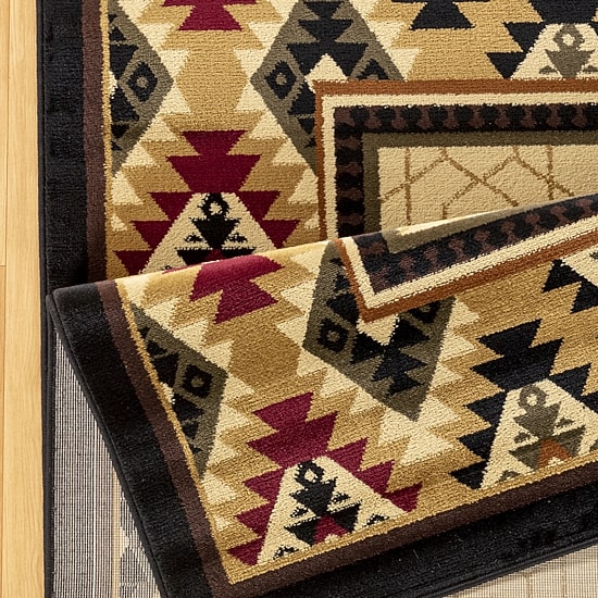 DANTE HOME DECOR DELTA HORIZON STAIN RESISTANT INDOOR RECTANGULAR AREA RUGS