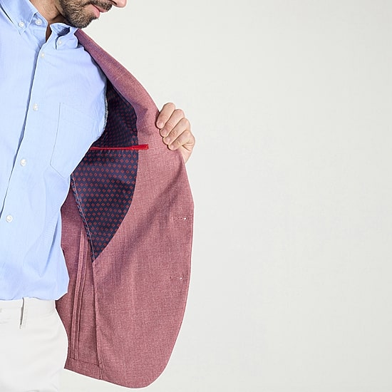 The Savile Row Co Mens Slim Fit Sport Coat