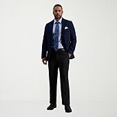 Haggar Premium Comfort Mens Classic Fit Dress Flat Front Pant