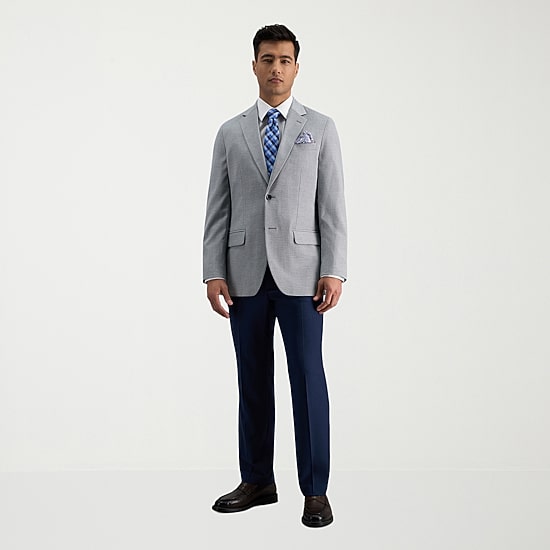 Haggar Premium Comfort Mens Straight Fit Dress Flat Front Pant