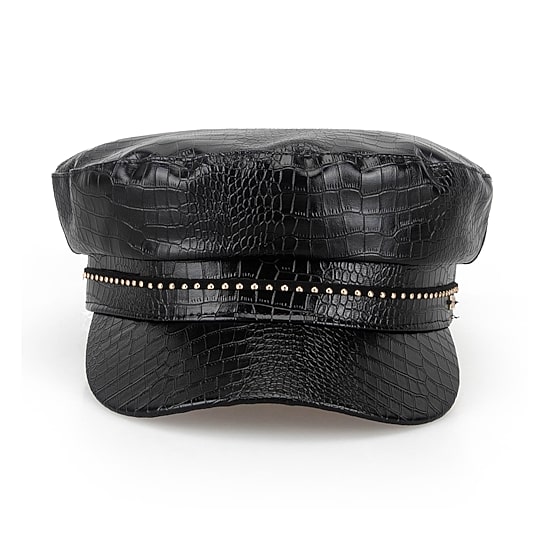 Jessica Simpson Crocodile Womens Cadet Hat