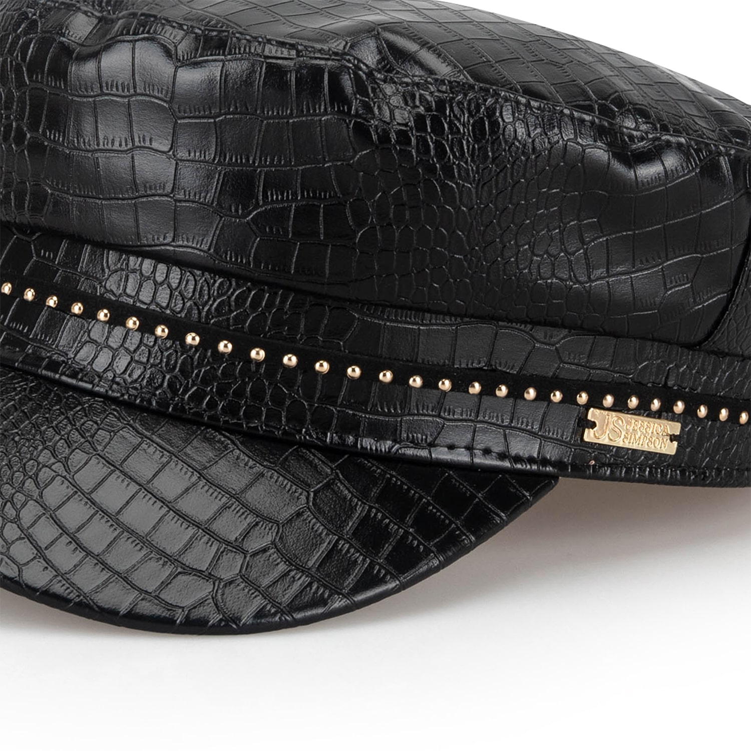 Jessica Simpson Crocodile Womens Cadet Hat