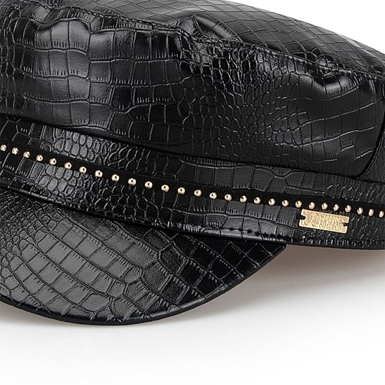 Jessica Simpson Crocodile Womens Cadet Hat