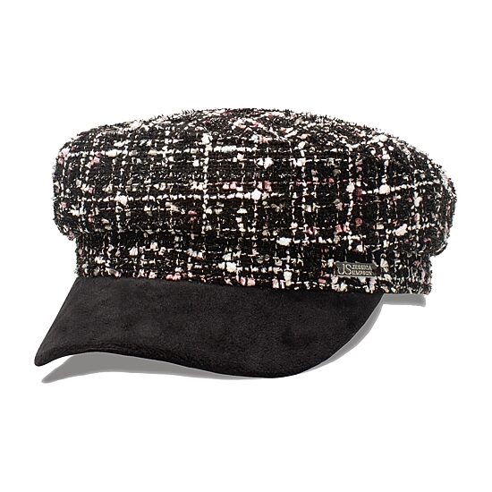 Jessica Simpson Tweed Womens Cadet Hat