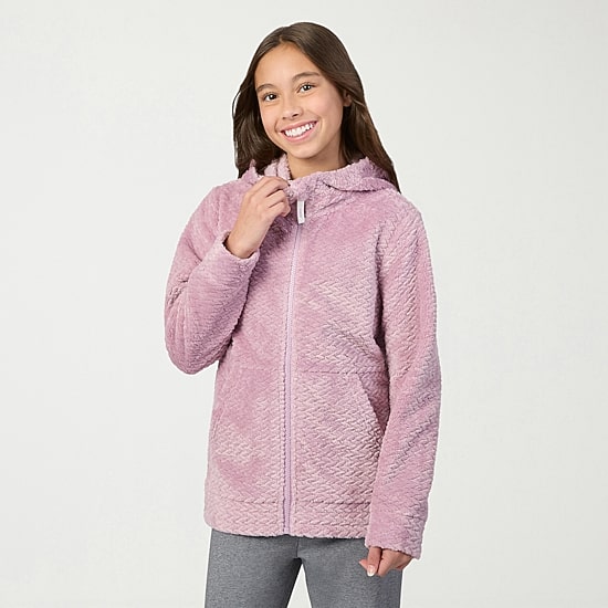 Free Country Big Kid Girls Hooded Lightweight Jacket
