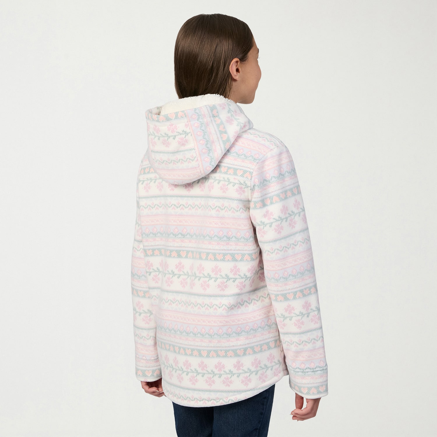 Free Country Big Kid Girls Hooded Fleece Lined Jacket