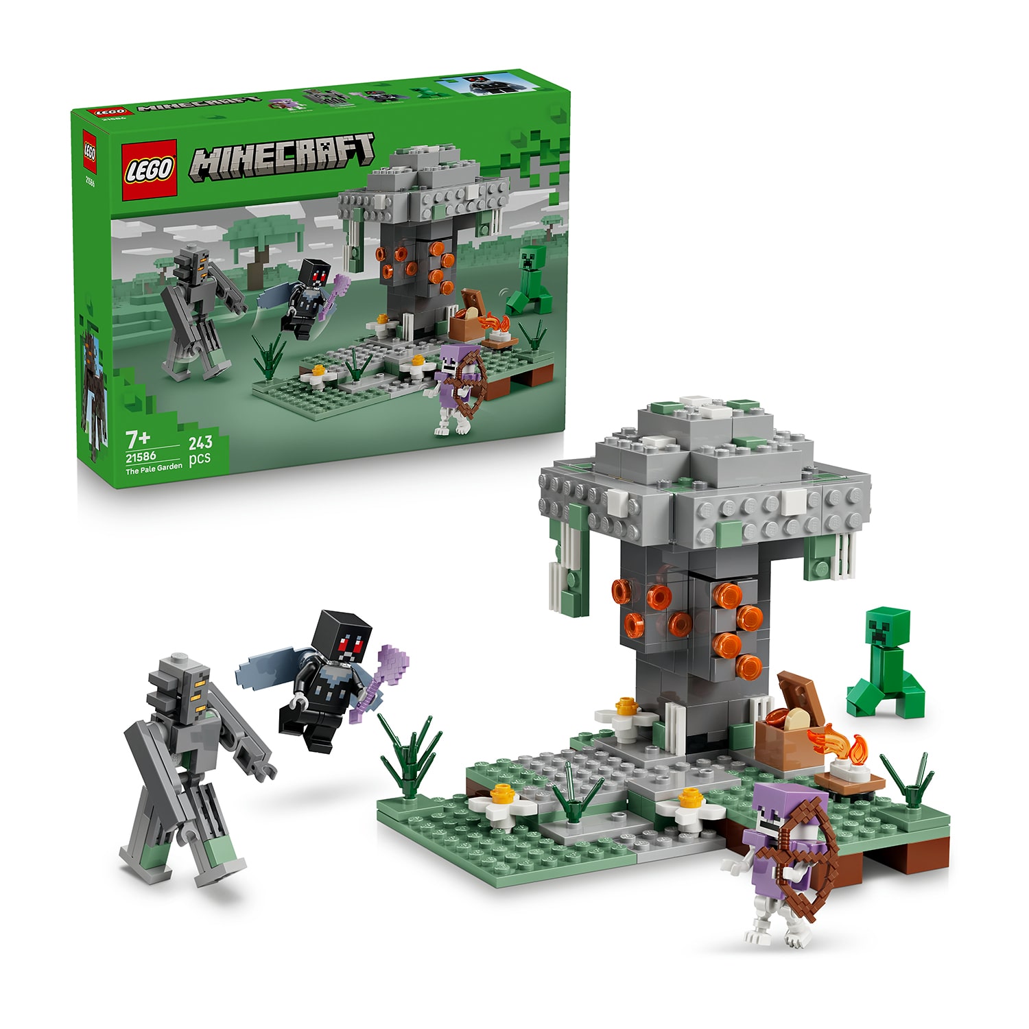 LEGO® Minecraft® The Pale Garden 21586 Building Set 243-pc., Color ...
