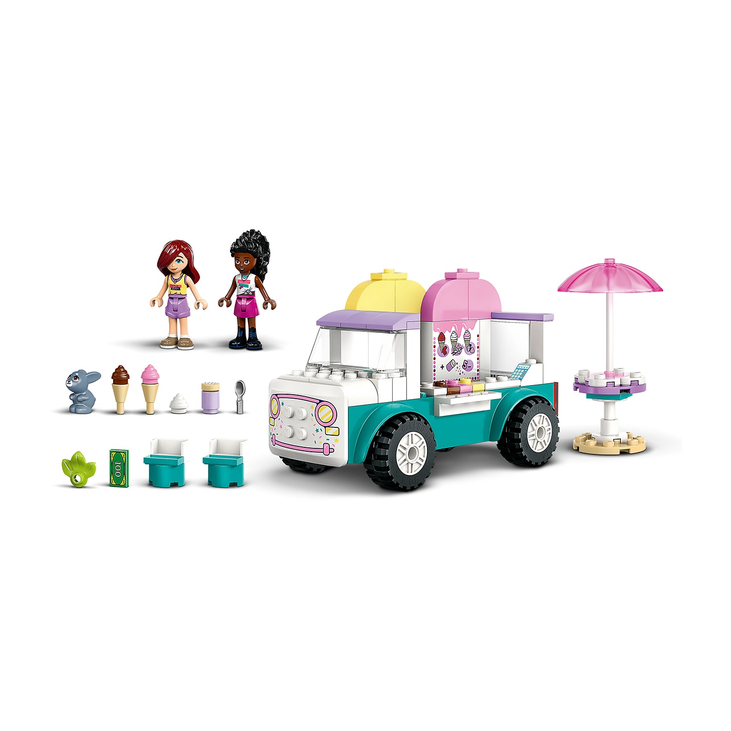 LEGO® Friends Heartlake City Ice Cream Truck 42644 Building Set 92-pc.