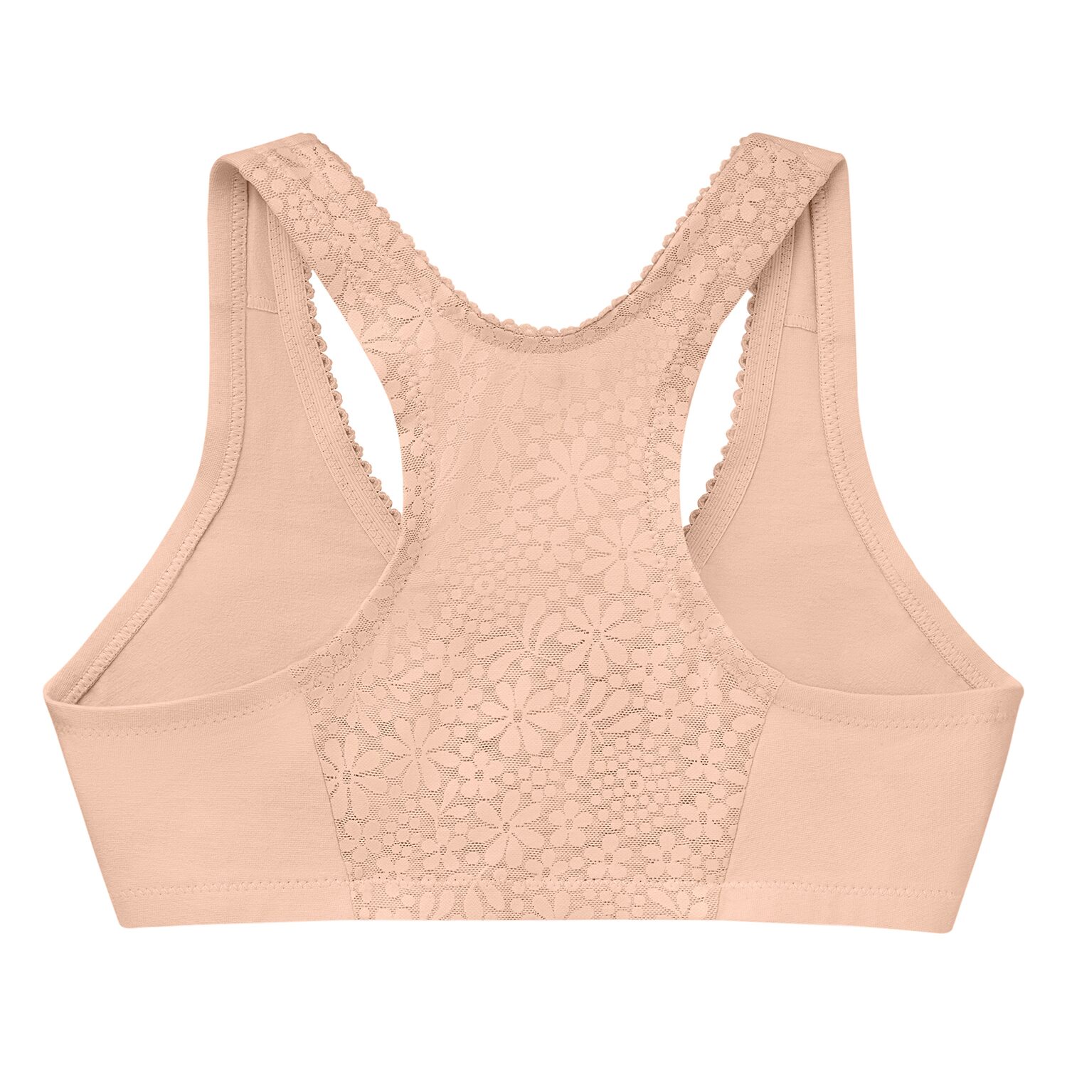 Glamorise® Soft Cotton T-Back Comfort Bra -1908