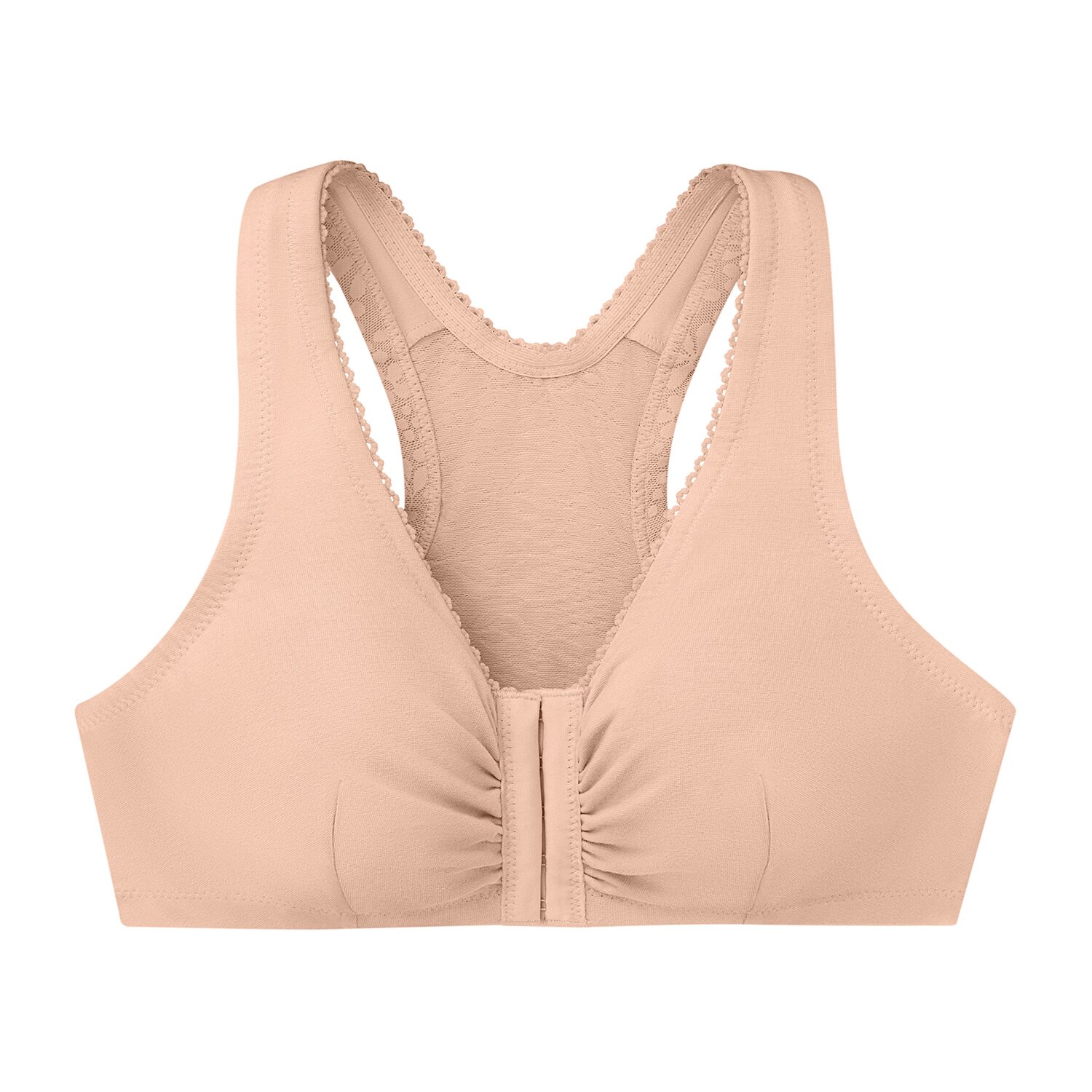 Glamorise® Soft Cotton T-Back Comfort Bra -1908
