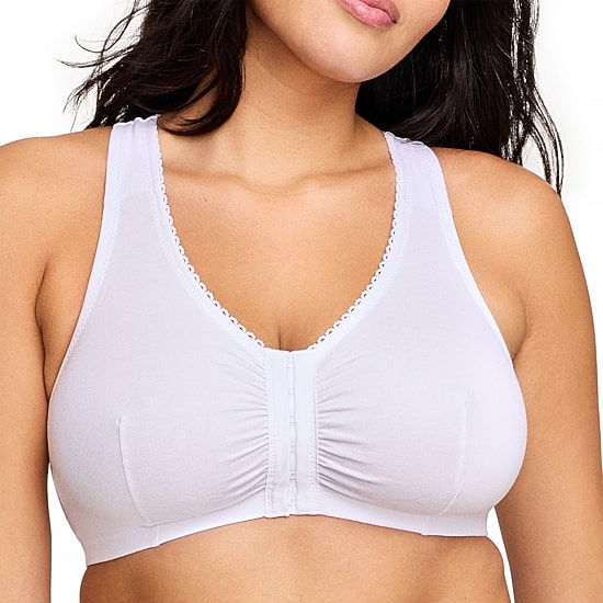 Glamorise® Soft Cotton T-Back Comfort Bra -1908