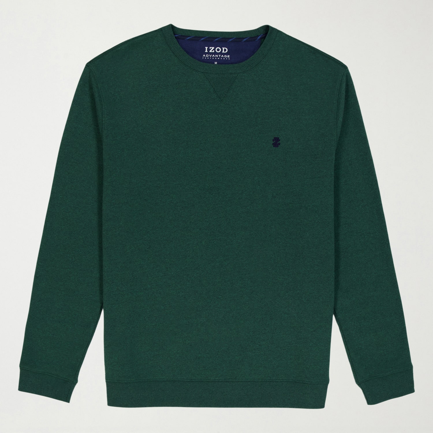 IZOD Advantage Performance Mens Crew Neck Long Sleeve Sweatshirt