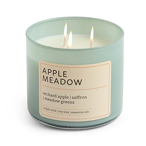 Distant Lands 14oz Apple Meadow 3-wick Scented Jar Candle