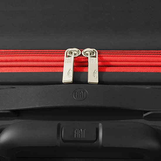Ful Fiat 500 22 Inch Hardside Expandable Lightweight Carry-On Spinner Luggage