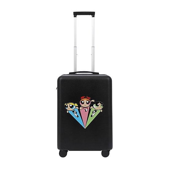 Ful Warner Bros. Power Puff Girls Powerpuff Girls 22 Inch Hardside Expandable Lightweight Carry-On Spinner Luggage