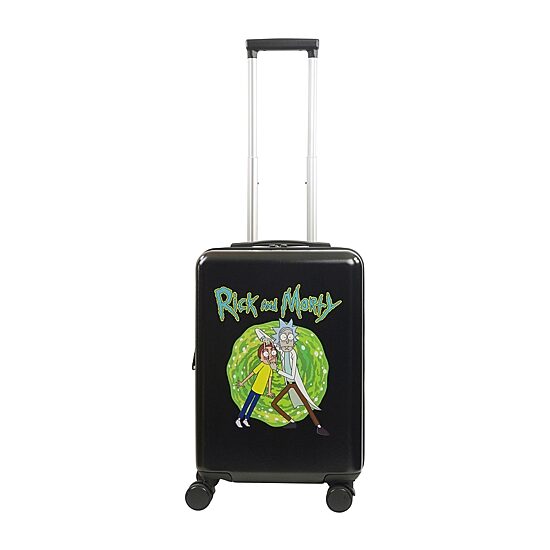 Ful Rick And Morty Rick and Morty 22 Inch Hardside Expandable Lightweight Carry-On Spinner Luggage