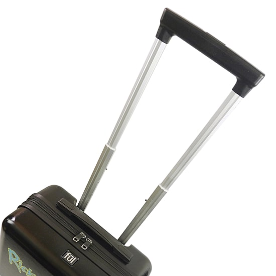 Ful Rick And Morty Rick and Morty 22 Inch Hardside Expandable Lightweight Carry-On Spinner Luggage