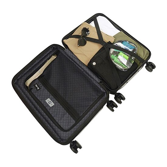Ful Rick And Morty Rick and Morty 22 Inch Hardside Expandable Lightweight Carry-On Spinner Luggage