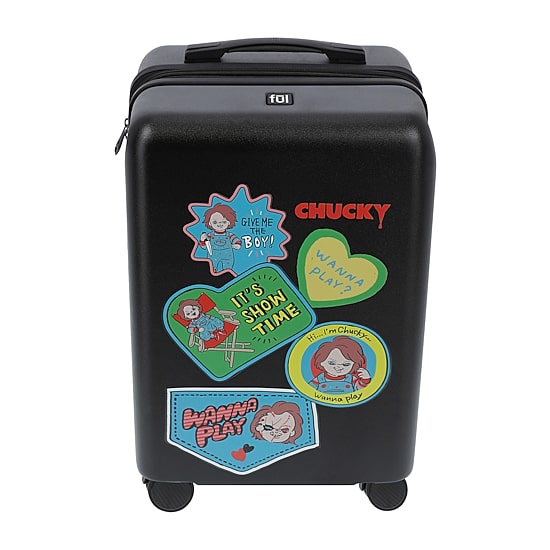 Ful Universal Studios Chucky Chucky 22 Inch Hardside Expandable Lightweight Carry-On Spinner Luggage