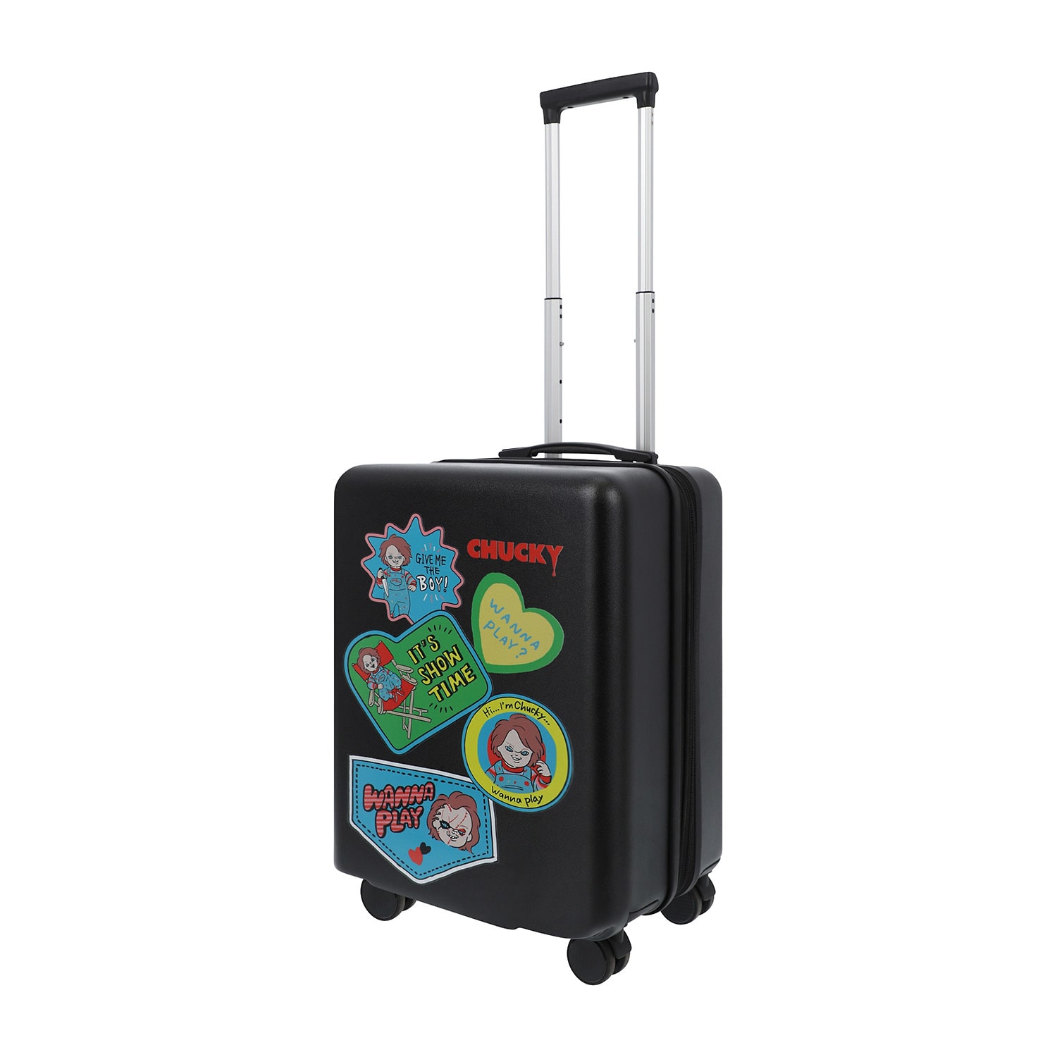 Ful Universal Studios Chucky Chucky 22 Inch Hardside Expandable Lightweight Carry-On Spinner Luggage