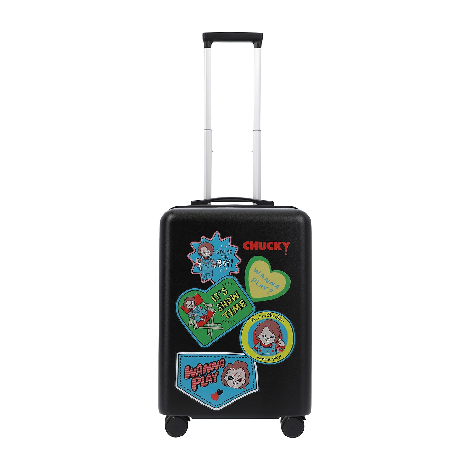 Ful Universal Studios Chucky Chucky 22 Inch Hardside Expandable Lightweight Carry-On Spinner Luggage