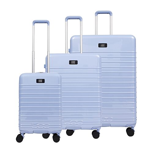Ful Fiat 500 3-pc. Hardside Expandable Lightweight Luggage Set In Blue