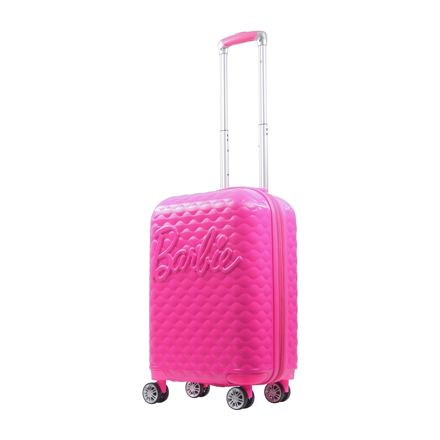 Ful Mattel Barbie Barbie 22 Inch Hardside Expandable Lightweight Carry-On Spinner Luggage