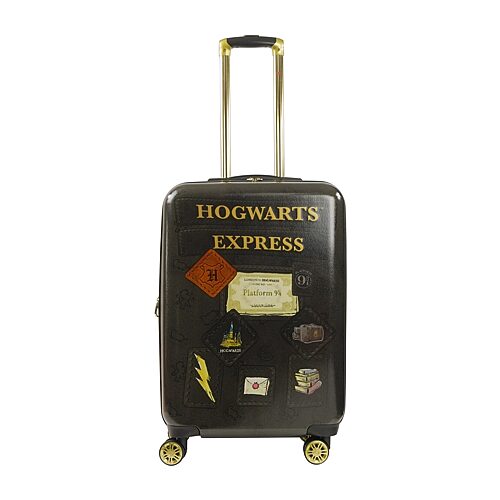 Ful Kids' Warner Bros. Harry Potter Hogwart Express Harry Potter 25 Inch Hardside Expandable Lightweight Check In Black