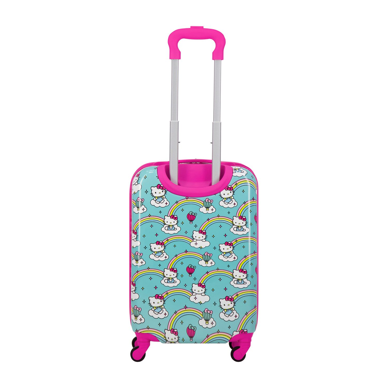 Ful Hello Kitty Rainbows Kids Hello Kitty 21 Inch Hardside Lightweight Carry-On Spinner Luggage