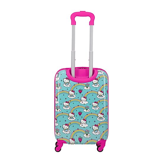 Ful Hello Kitty Rainbows Kids Hello Kitty 21 Inch Hardside Lightweight Carry-On Spinner Luggage