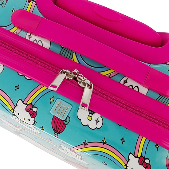 Ful Hello Kitty Rainbows Kids Hello Kitty 21 Inch Hardside Lightweight Carry-On Spinner Luggage