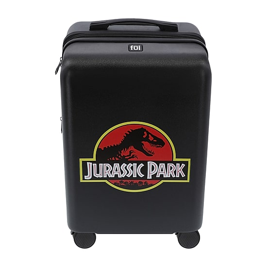 Ful Nbc Studios Jurassic Park Jurassic World 22 Inch Hardside Expandable Lightweight Carry-On Spinner Luggage