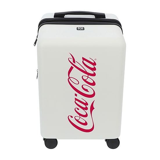 Ful Coca Cola 22 Inch Hardside Expandable Lightweight Carry-On Spinner Luggage