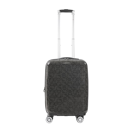Ful Hello Kitty Pose All Over Print Hello Kitty 21 Inch Hardside Expandable Lightweight Carry-On Spinner Luggage