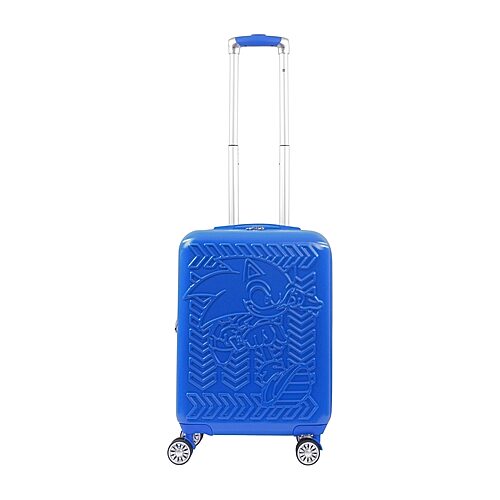 Ful Kids' Sonic The Hedgehog Sonic The Hedgehog 21 Inch Hardside Expandable Lightweight Carry-on Spinner Lugga In Blue