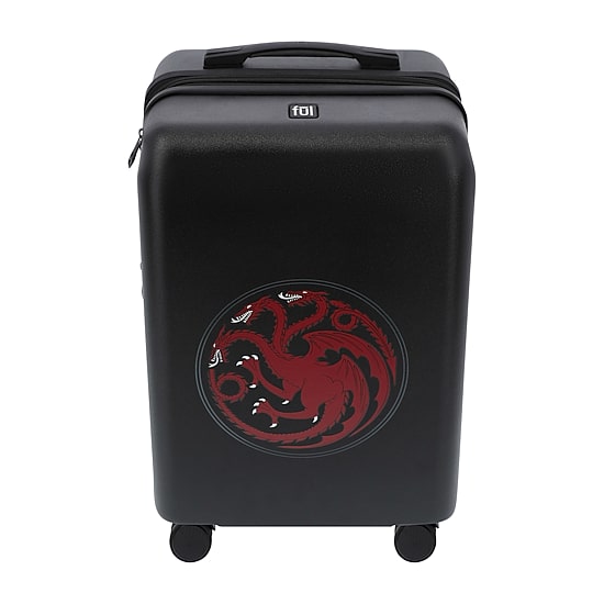Ful Warner Bros. Game Of Thrones 22 Inch Hardside Expandable Lightweight Carry-On Spinner Luggage