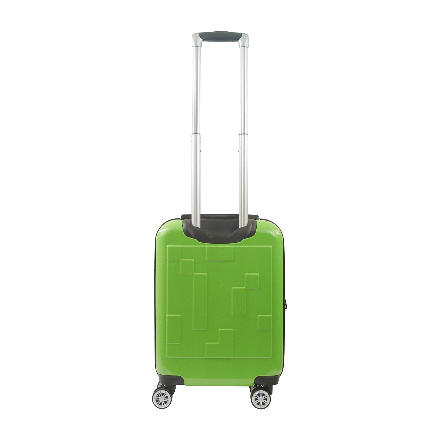 Ful Minecraft Creeper Big Face Minecraft 21 Inch Hardside Expandable Lightweight Carry-On Spinner Luggage